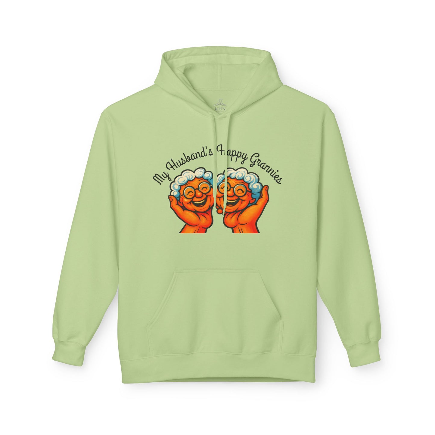 Dutch Funny 'Blijde oma's' Hoodie — Alleen voor mijn man / grote liefde