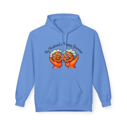 Dutch Funny 'Blijde oma's' Hoodie — Alleen voor mijn man / grote liefde