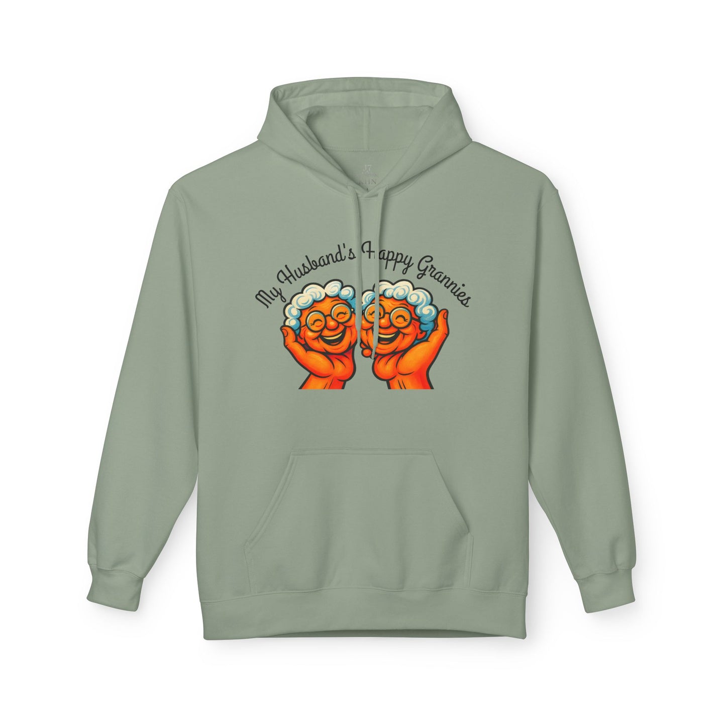 Dutch Funny 'Blijde oma's' Hoodie — Alleen voor mijn man / grote liefde