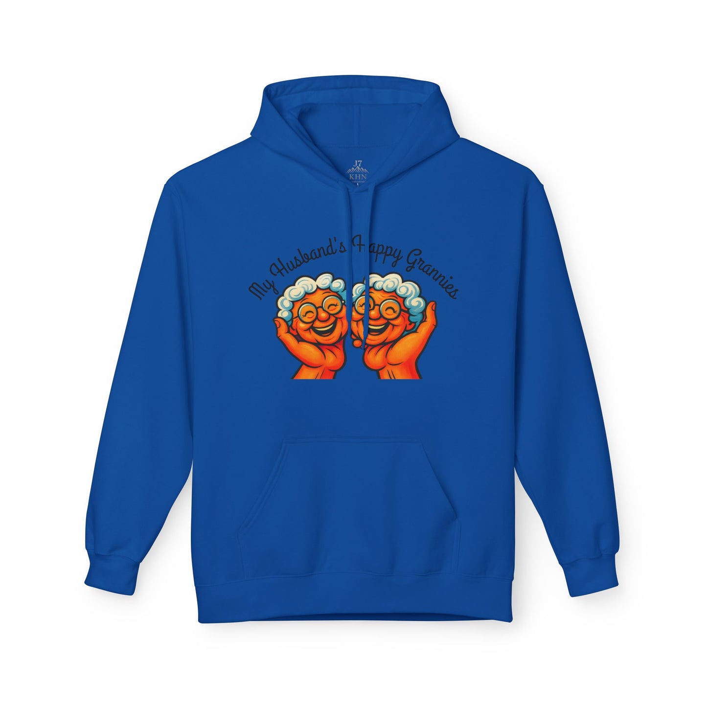 Dutch Funny 'Blijde oma's' Hoodie — Alleen voor mijn man / grote liefde