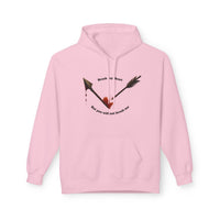 Broken Heart Arrow Hoodie — 'Break My Heart but You Will Not Break Me' Graphic Pullover