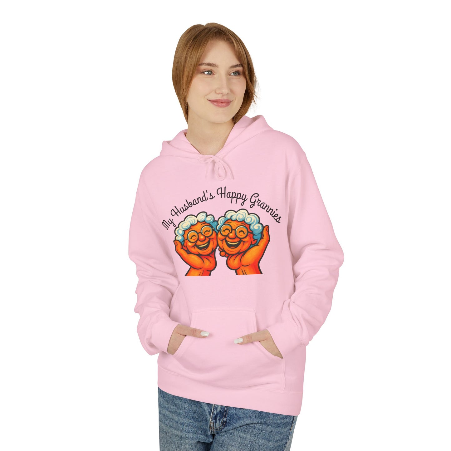 Dutch Funny 'Blijde oma's' Hoodie — Alleen voor mijn man / grote liefde