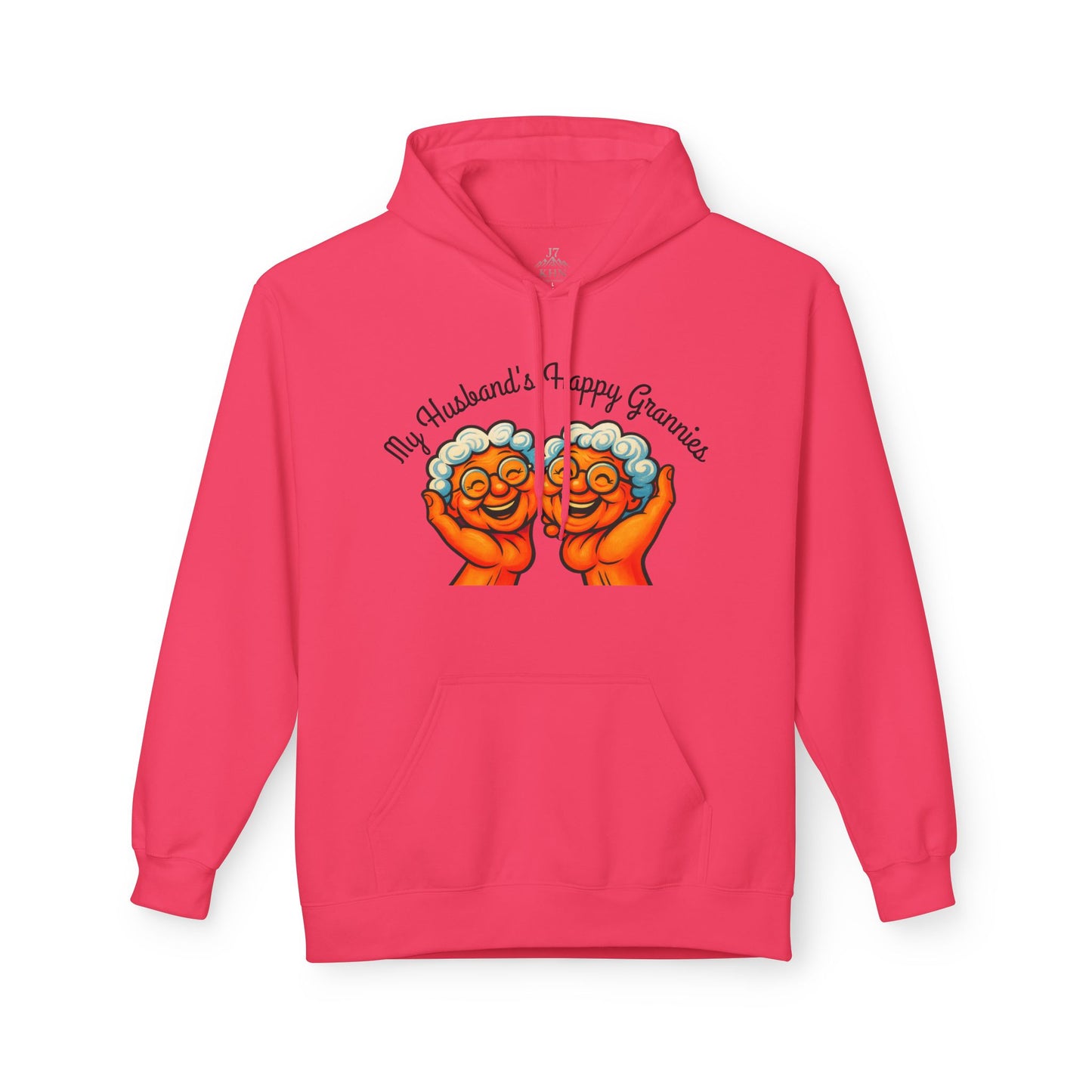 Dutch Funny 'Blijde oma's' Hoodie — Alleen voor mijn man / grote liefde