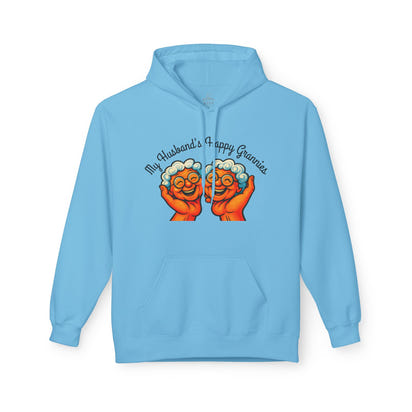 Dutch Funny 'Blijde oma's' Hoodie — Alleen voor mijn man / grote liefde