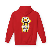 Happy Face & Doodle Figure Hoodie — "Me Happy"