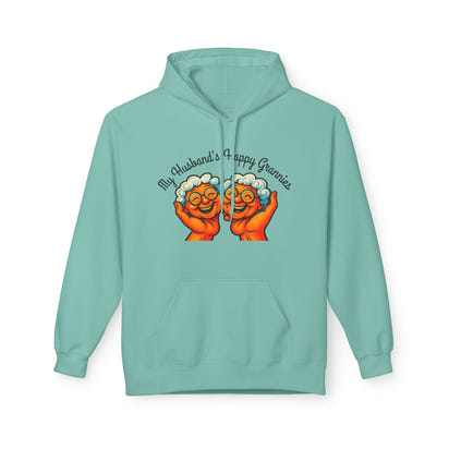 Dutch Funny 'Blijde oma's' Hoodie — Alleen voor mijn man / grote liefde