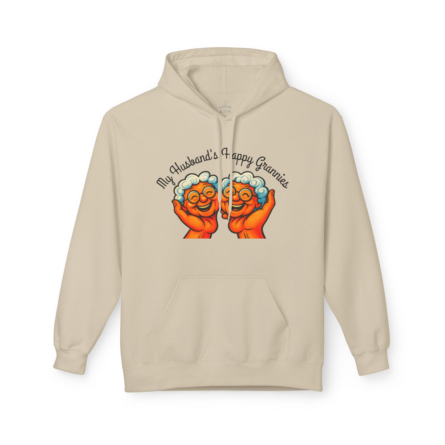 Dutch Funny 'Blijde oma's' Hoodie — Alleen voor mijn man / grote liefde