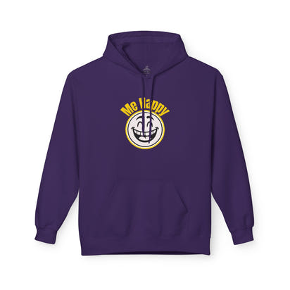 Happy Face & Doodle Figure Hoodie — 
