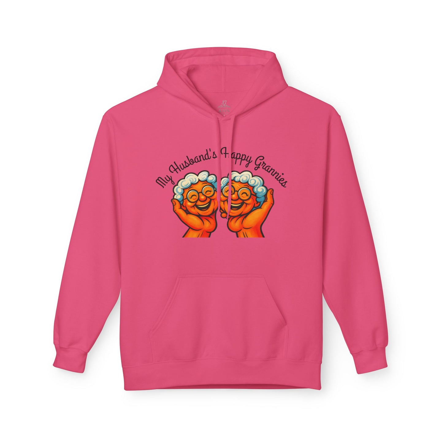Dutch Funny 'Blijde oma's' Hoodie — Alleen voor mijn man / grote liefde