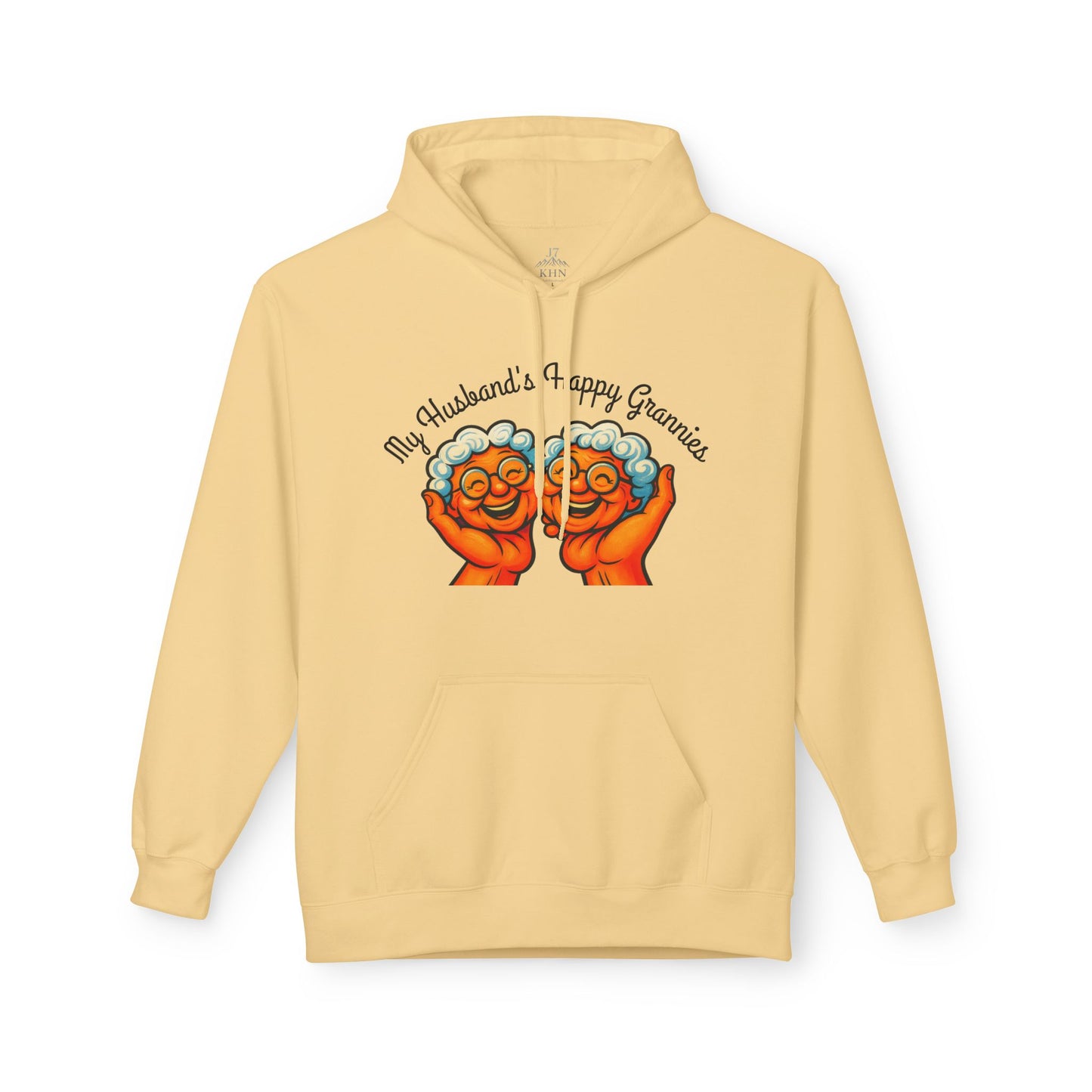 Dutch Funny 'Blijde oma's' Hoodie — Alleen voor mijn man / grote liefde