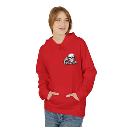 Skull Clock Hoodie — “Don’t Waste Time With Hate, Spend Time With Love”