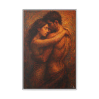 Embrace Lovers Painting Canvas