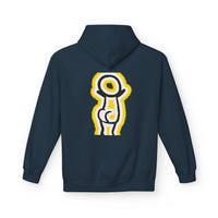 Happy Face & Doodle Figure Hoodie — "Me Happy"