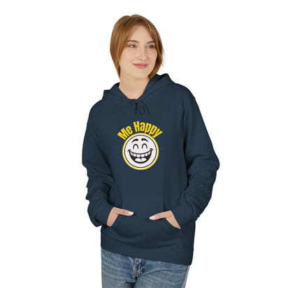 Happy Face & Doodle Figure Hoodie — 